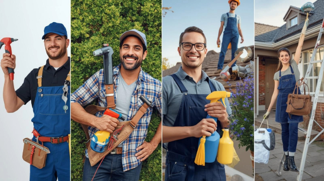 Confident business owner